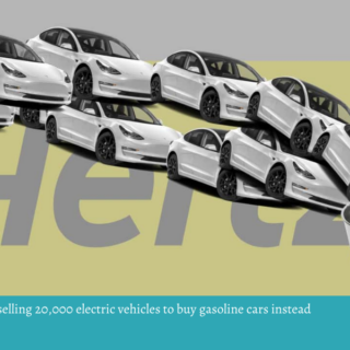 Hertz is selling 20,000 electric vehicles to buy gasoline cars instead