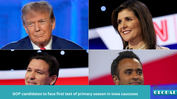 GOP candidates to face first test of primary season in Iowa caucuses