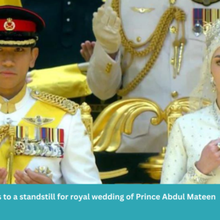 Brunei comes to a standstill for royal wedding of Prince Abdul Mateen