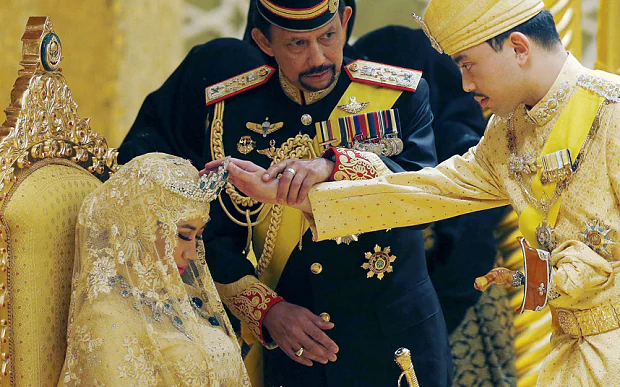 Brunei comes to a standstill for royal wedding of Prince Abdul Mateen