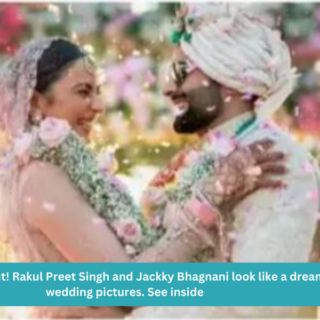 FIRST photos out! Rakul Preet Singh and Jackky Bhagnani look like a dream in wedding pictures. See inside